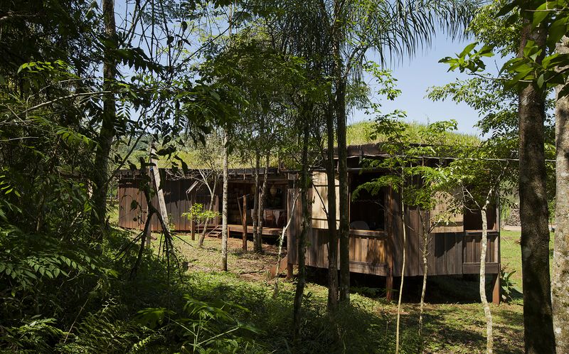 façade forêt - Yerbas del Paraíso Commune par IR arquitectura - Paraíso, Argentine