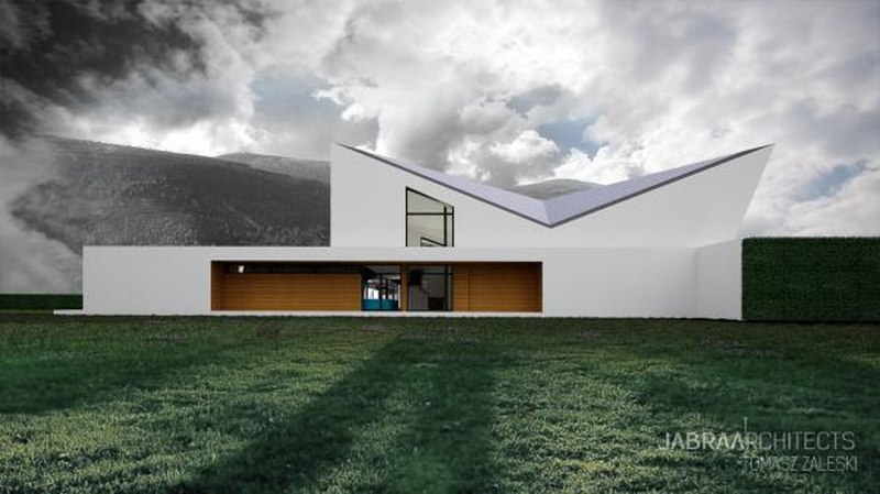 Pied de montagne - Skyfall House par Jabra Architects, Pologne