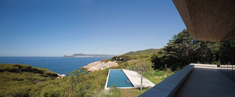 vue sur mer et pisicine - Alon House par AABE et Partners -France