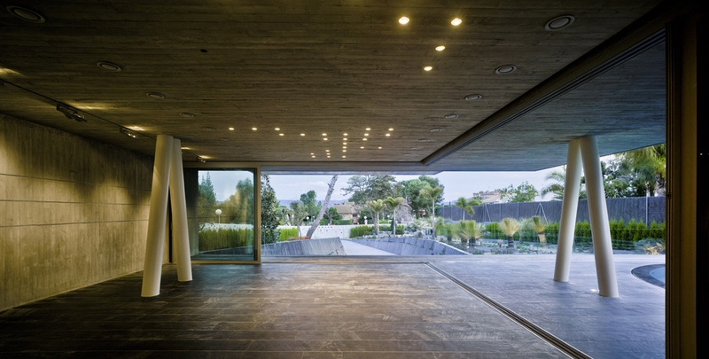 terrasse - Maison 4 en 1 par Clavel Arquitectos - Guadalupe, Espagne - photo David Frutos