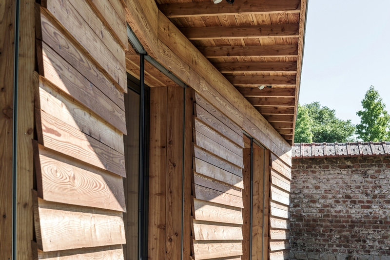 sous-toiture - Maison P(c)ap(l)ill(ss)on par Guillaume Ramillien architecture -  Yzeure, France - Photo Eric Pouyet