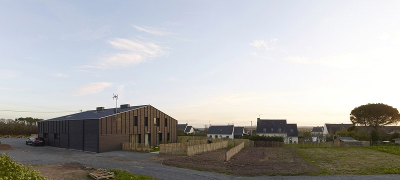 vue panoramique - Etoile Noire par  Angélique Chedemois Architect - Guérande, France