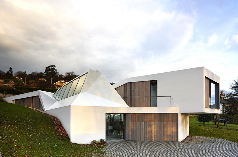 façade - Maison et atelier d'artiste par Miba architects - Gijón, Espagne