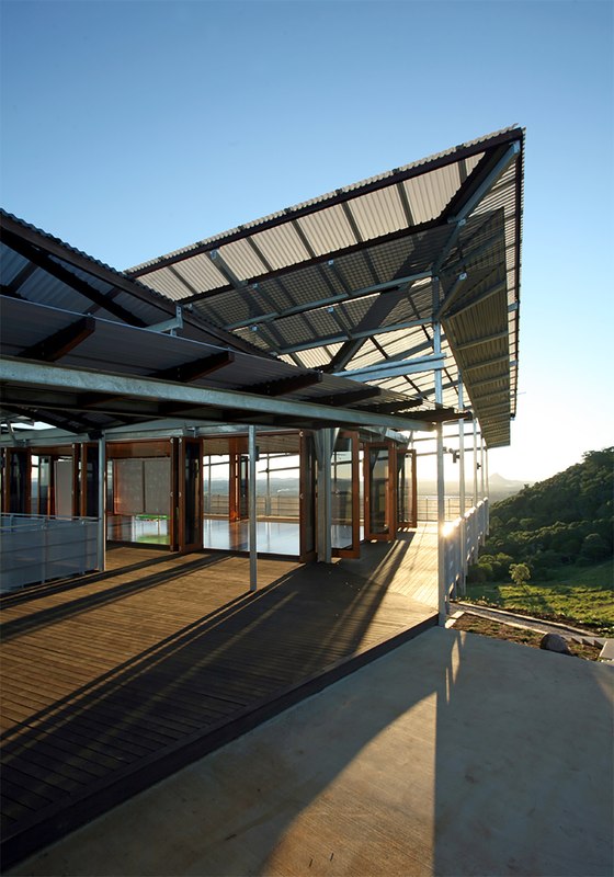 accès terrasse balcon - Cooroy Studio par  JMA Architects - Cooroy, Australie