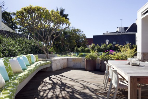 Salon terrasse - Honiton Residence - MCK Architects - Australie