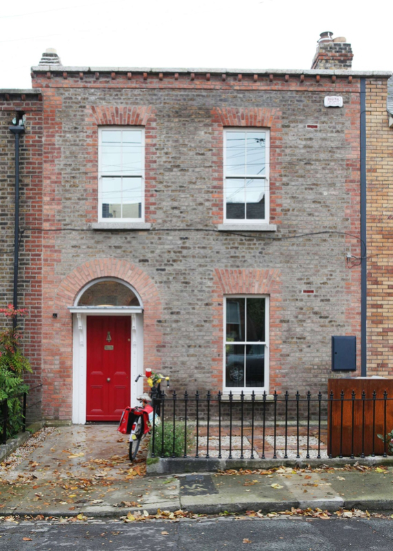 façade entrée originale - Ranelagh House - ODKM Architect - Dublin - Irlande