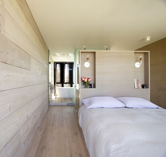 Chambre principale & salle de bains - Amagansett-Dunes par Bates Masi - Amagansett, USA